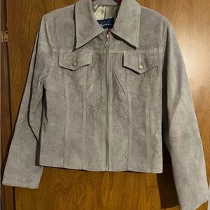 Express Blues Leather Jacket